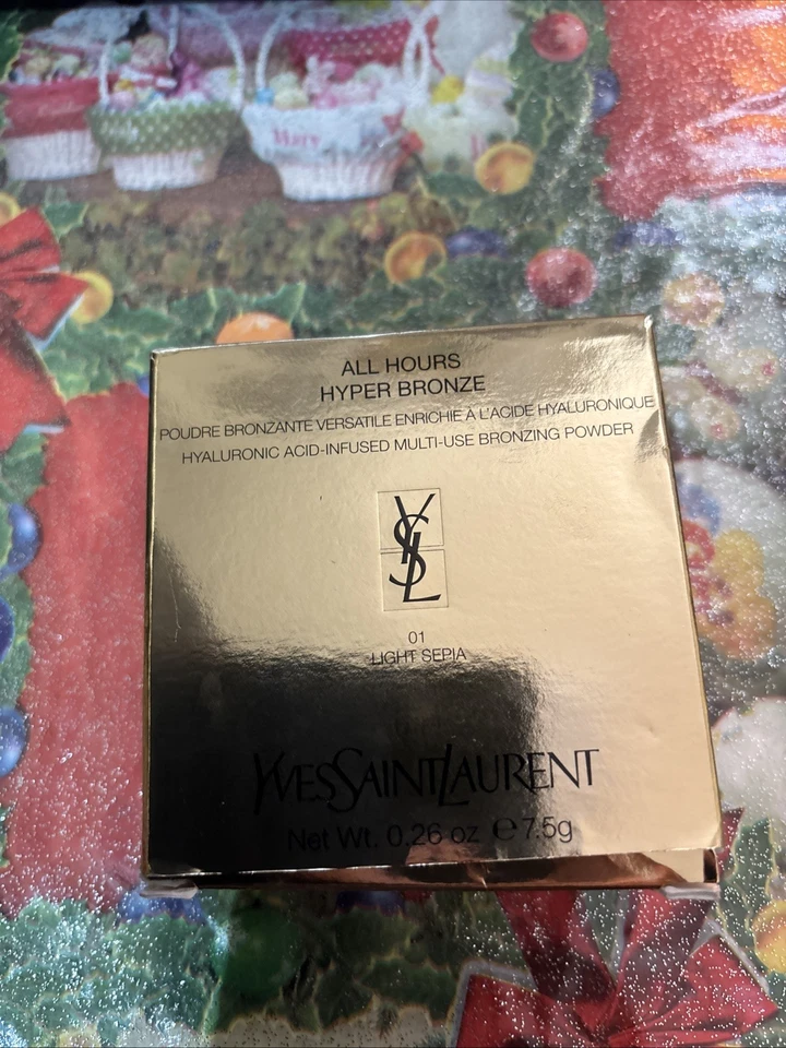 Yves Saint Laurent All Hours HyperBronze MultI USEBronzing powder 01 LIGHT SEPIA - Image 4 of 4