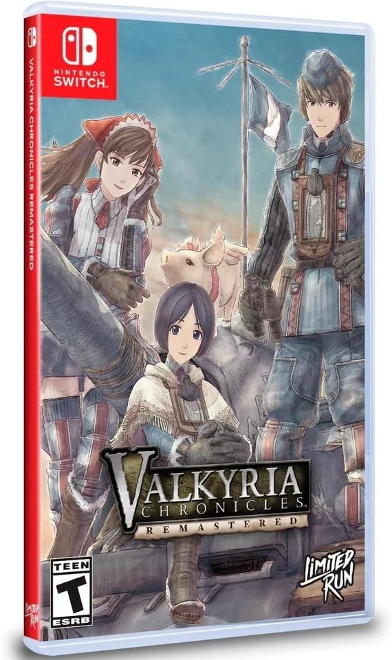 Valkyria Chronicles Remastered Nintendo Switch Neuf Sous Blister