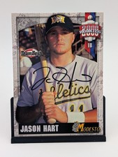 Jason Hart 2000 Modesto TeamBest Rookies On Card Auto