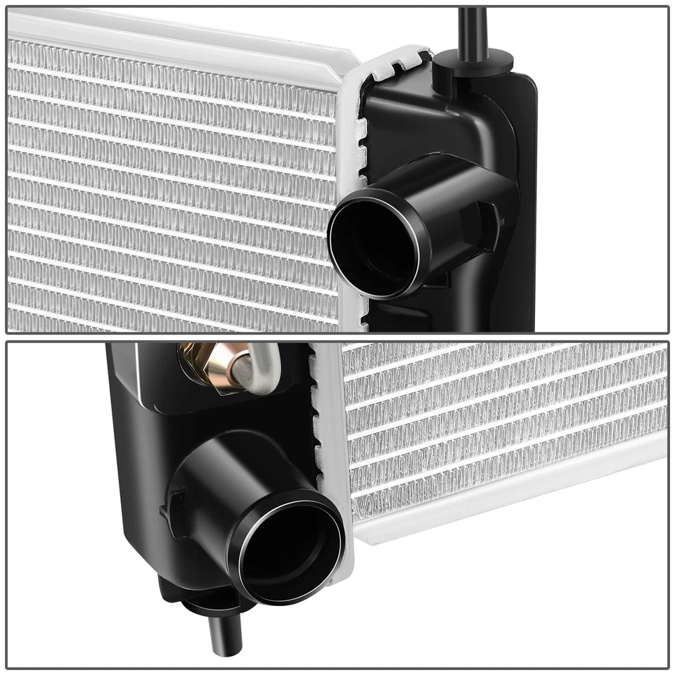 Radiador AT 2007-2018 2,5 L estilo fábrica núcleo de aluminio 2988 Foto 3 de 4