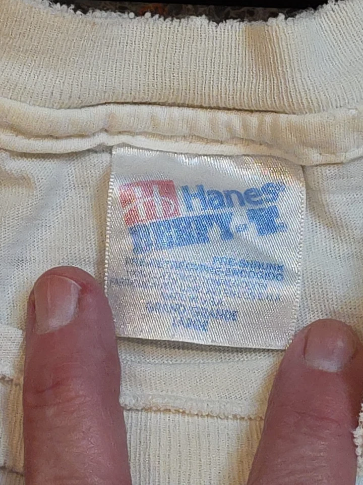 Camiseta Super Bowl XXVIII Cowboys v Bills puntada única talla L Atlanta 1994 Hanes Foto 4 de 4