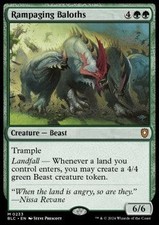 Magic/MTG Rampaging Baloths BLC-233 Mythic Englisch Excellent