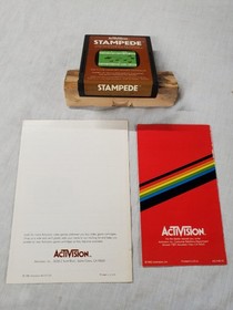 Stampede for  Atari 2600 Complete In Box CIB Tested 