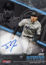 2021 Bowman's Best - Best of 2021 Autographs Jose Devers #B21-JD (AU, RC)