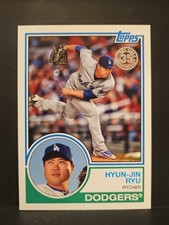 2018 Topps Update '83 Topps #41 Hyun-Jin Ryu DODGERS