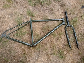 Surly Bridge Club Frameset (Medium). Green used very good condition