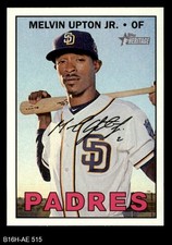 2016 Topps Heritage #515 Melvin Upton Jr. Blue Jays 8 - NM/MT