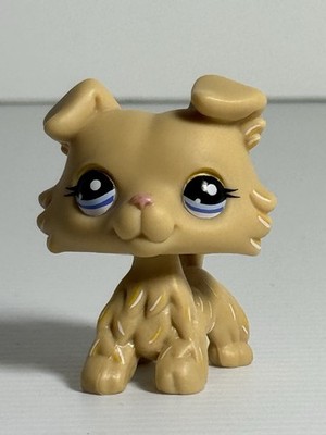 Hasbro Littlest Pet Shop LPS Gold Collie Dog