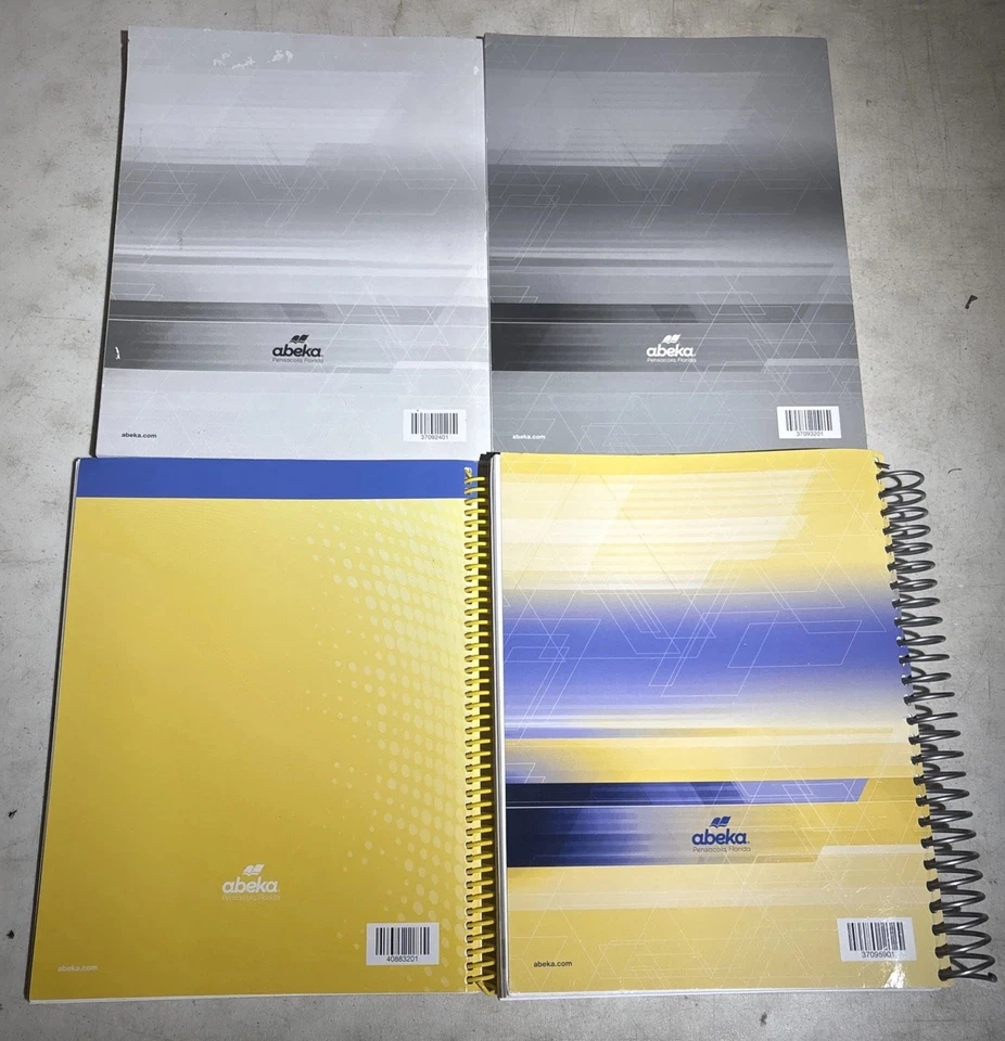 4 Books-Abeka Algebra 1 2nd Ed Solution Key Quiz & Test For Student And Teacher  - Image 2 of 4