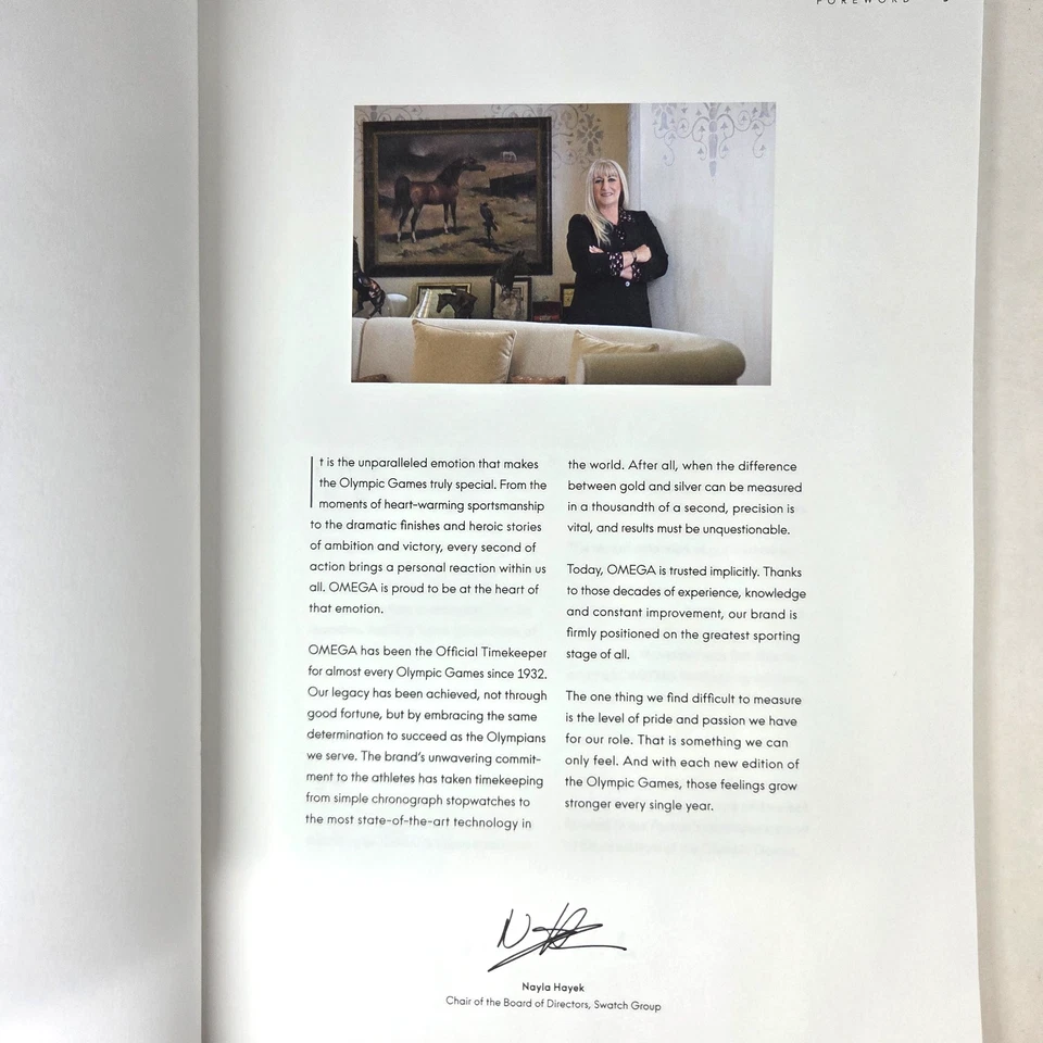 Recording Olympic Dreams Omega Timekeeping Story 17 Lg Paperback Sports Watches - Image 3 of 4