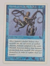 MTG - Merfolk of the Pearl Trident - 1997