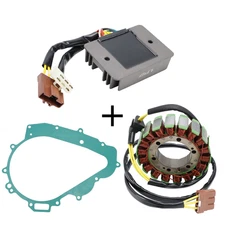 Stator Generator + Voltage Regulator + Gasket For Aprilia RSV1000 Tuono R 06-09
