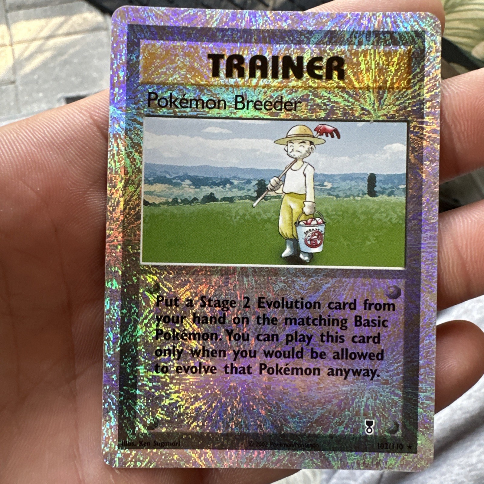 Pokemon Breeder 102/110 Legendary Collection Reverse Holo mint ! 