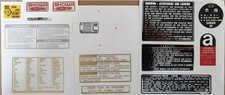  NSR 400 NS 400R WARNING DECAL KIT