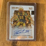 Santa-Moss Bo Jackson Battle Arena INSPIRED INK AUTO SMA-5 FIRE / 50