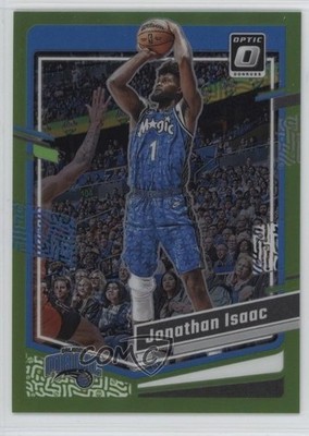 2023-24 Panini Donruss Optic Lime Green Prizm 141/149 Jonathan Isaac #37 16wc