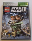 LEGO Star Wars III 3 The Clone Wars (Microsoft Xbox 360) CIB w/ Manual - Tested