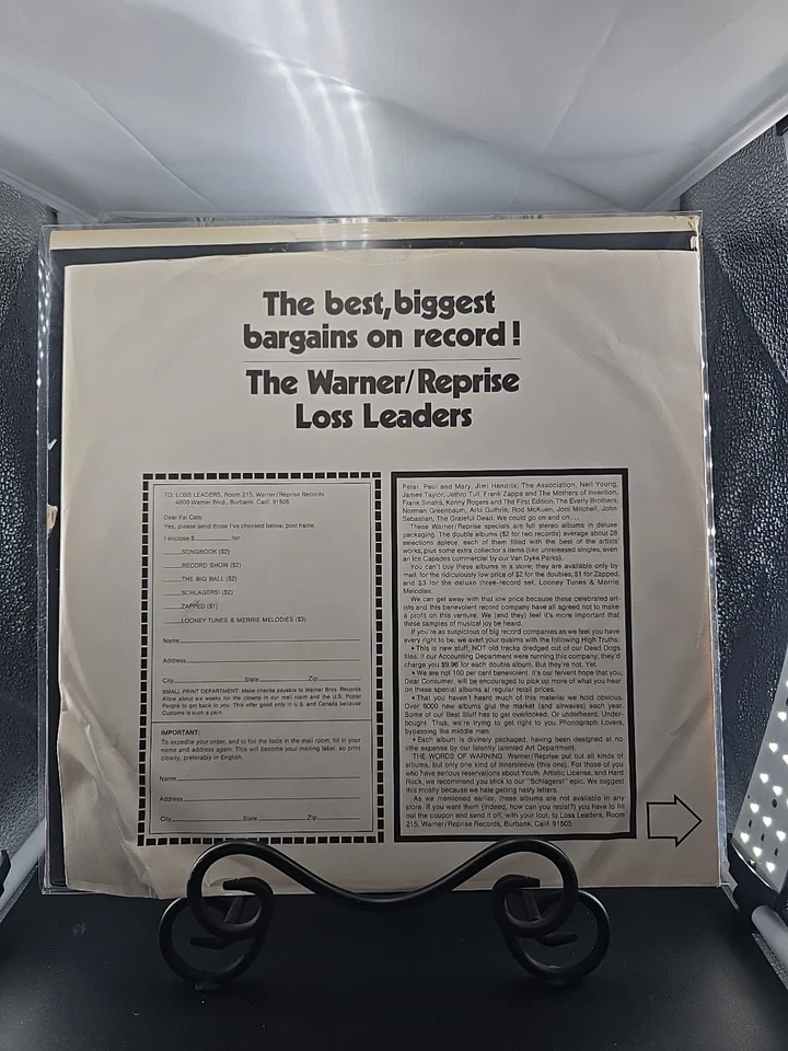 SINATRA at the Sands w/ COUNT BASIE 1968 Reissue Reprise 2LP Terre Haute VG+/VG+ - Image 4 of 4