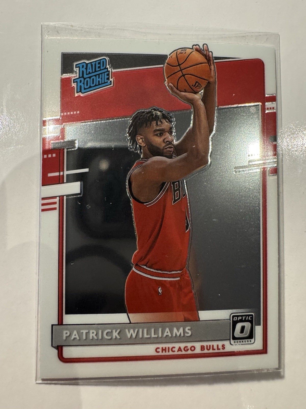 2020-21 Panini Donruss Optic - Rated Rookie Patrick Williams #154 Holo Prizm...