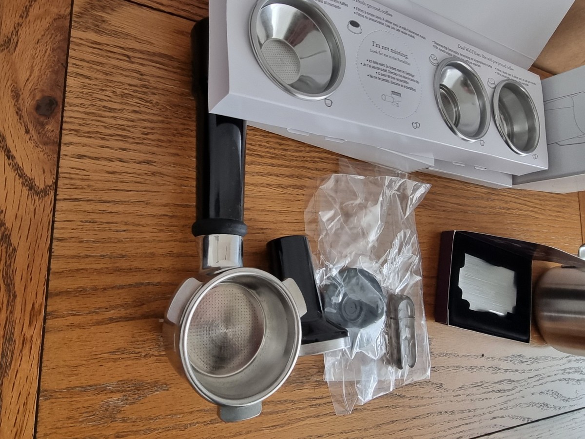 Sage BES810BSS 1600 W L Duo-Temp Pro Espresso Machine Silver