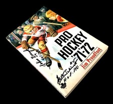 Pro Hockey '71-'72 (Signed by John Bucyk and Milt Schmidt, Hall of Fame Players)
