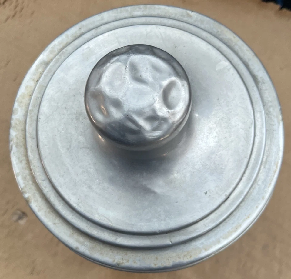 Винтажный контейнер и крышка для солодового молока Kraft Soda Fountain двусторонняя красная этикетка - Изображение 3 из 4