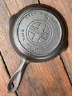 Griswold Cast Iron #3 Large Block Logo Skillet w/ Heat Ring