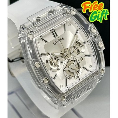 Tonneau Amazon Relojes Guess Hombre Guess Men S Trend Tonneau 43mm