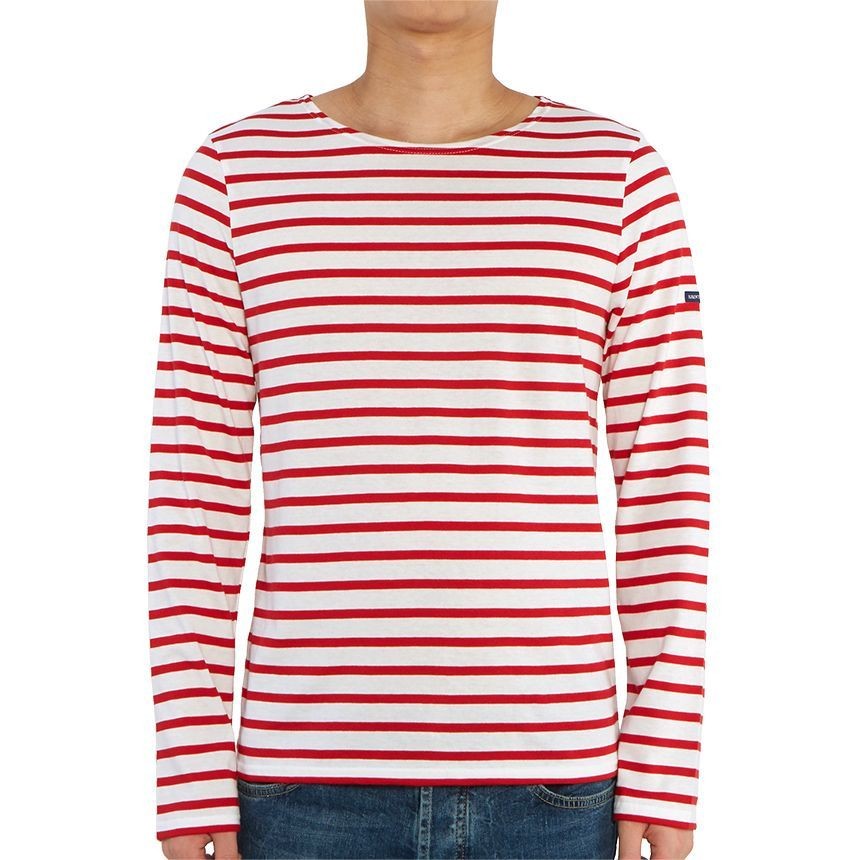 Saint James ストライフ クルネック Tシャツ 9858 FA 楽天市場】セントジェームス Tシャツ カットソー メンズ ST