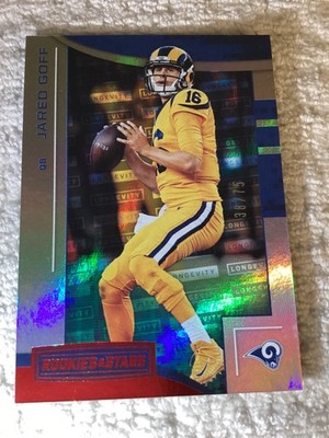 2018 Panini Rookies & Stars Longevity /75 Jared Goff #28 Rams-Lions