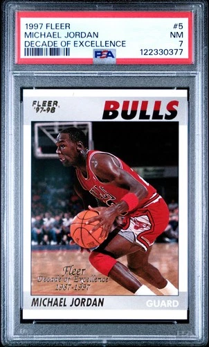 Jordan 1997 Fleer Jordan #5