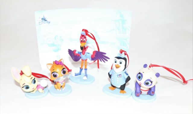 Disney T.O.T.S. 5pc Christmas Ornaments Set Freddy Pip Precious Mia Blondie TOTS | eBay