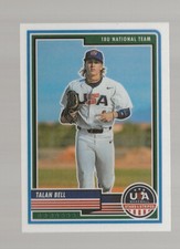 V78a) 2023 Panini USA Baseball Stars and Stripes Talan Bell RC #2