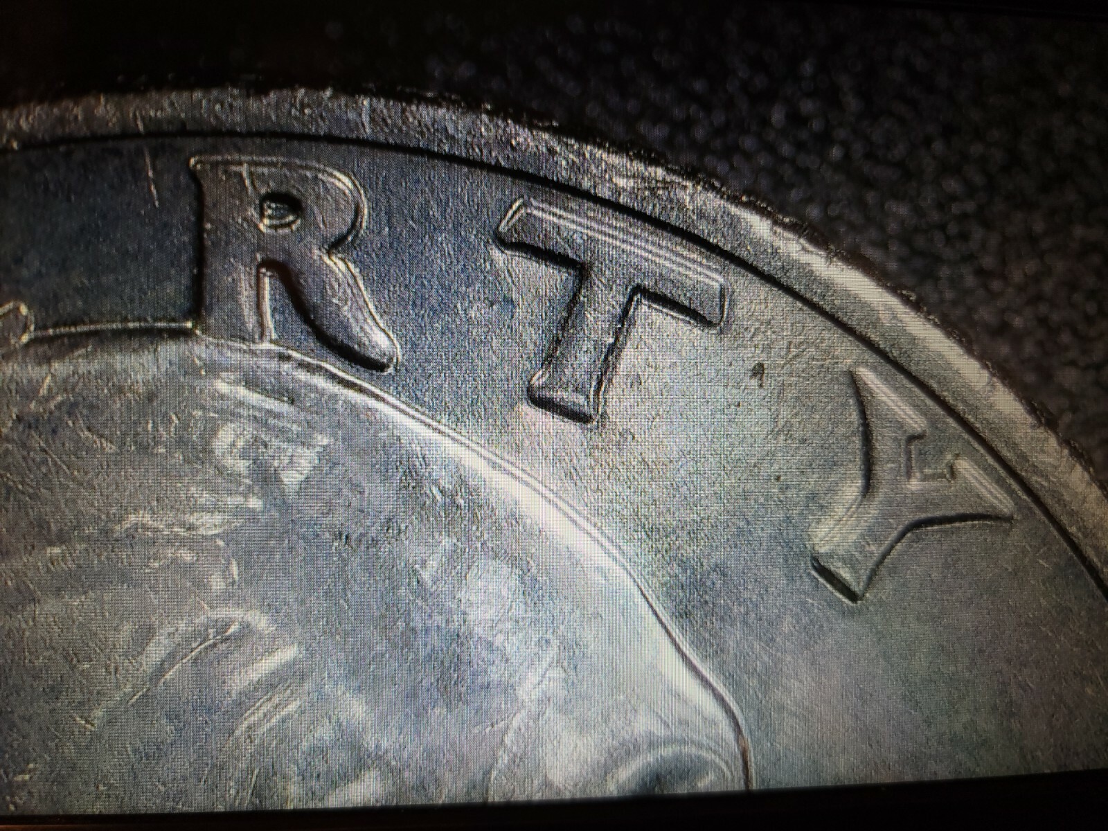 2022-P Maya Angelou Quarter Error coin Tiny Die Crack DDO DDR - Rare