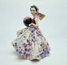 GIOVANNI GIRARDI - Grande Ceramica LA DAMA del 1940 - Firmata e numerata 32cm