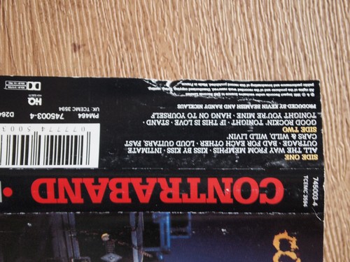 CONTRABAND (IMPACT 7450034) 1991 EUROPE CASSETTE RATT L.A. GUNS VIXEN SCORPIONS - Picture 3 of 5