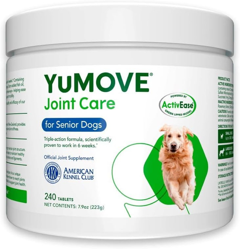 Yumove Chien Senior complément hanche et articulations pour chiens adultes raides