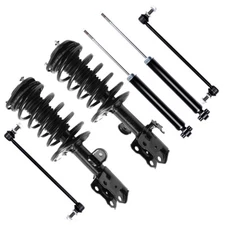 Front Struts Rear Shock Absorbers Sway Bar Links Kit For 2010-2015 Toyota Prius