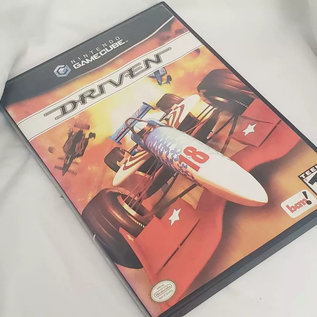 Driven Nintendo GameCube 2002 New Open Box Store Display Game Complete