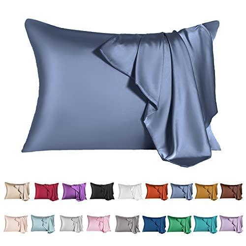 Mulberry Silk Pillowcase for Hair and Skin,King Size Cooling Silk Pillow Case-image