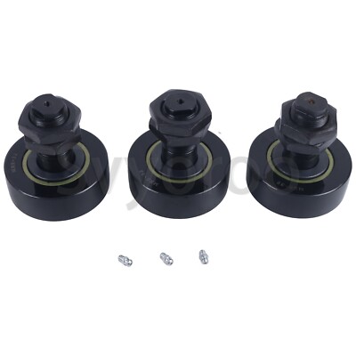 3X MRS-32 Mast Guide Bearing Forklift Bolt In Roller 529.999.0006 for Moffett