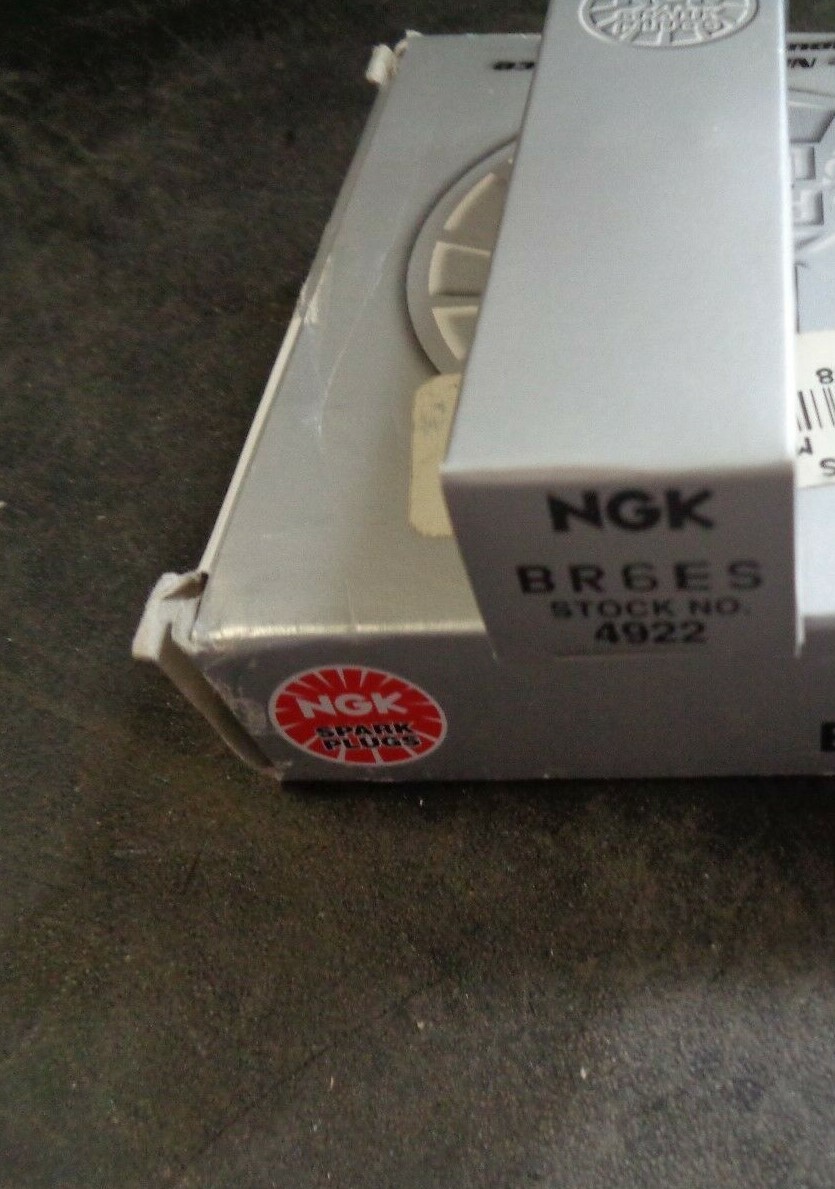 3 PACK NGK Standard Resistor OEM Performance Power Spark Plugs BR6ES # 4922