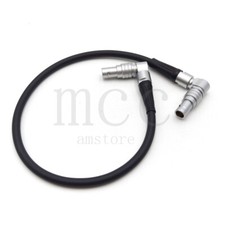 Teradek Bond ARRI Alexa Camera Power Cable 0B 2 Pin Male Right Angle to 2Pin 18"