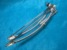 26” CHROME CRUISER BICYCLE SPRINGER FORK VINTAGE SCHWINN CHOPPER BIKE 1" HEADSET