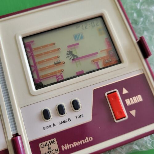 Mario Bros. Game and Watch Nintendo 1983 Tested Working MW-56 Retro - Picture 8 of 8