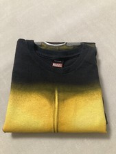 Marvel Mad Engine Wolverine X-Men Shirt Chest Tee XL Black Yellow 2012