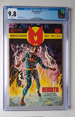 Miracleman #1  CGC 9.8  White Pages