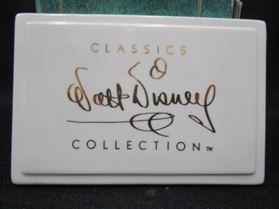 Vintage WDCC Walt Disney Classic Collection Porcelain Dealer