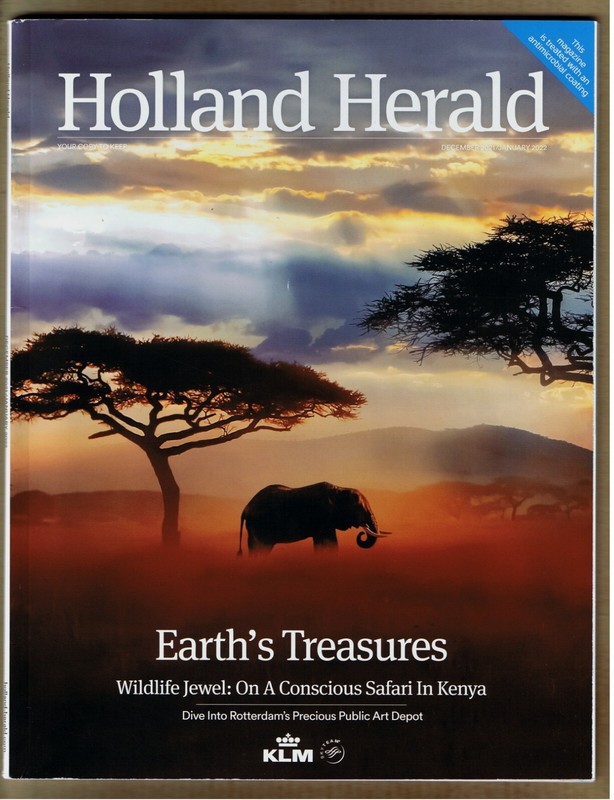 KLM Holland Herald Inflight Magazine  January 2022 =