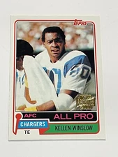 2001 Topps Archives Football #47 - Kellen Winslow - San Diego Chargers